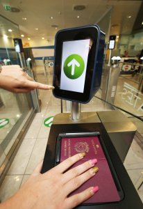 2 settembre 2015 Aeroporto Internazionale di Capodichino - Inaugurazione del nuovo dispositivo per il controllo automatico di frontiera -