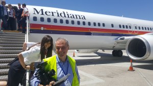 L'incontro foto durante le riprese_1