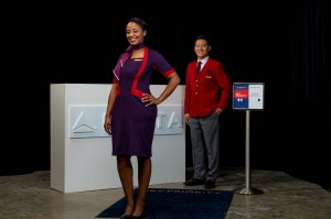 Unitiform Vignettes during the Delta Runway Reveal in Atlanta, Georgia, Monday, October 17, 2016 ©Chris Rank, Rank Studios